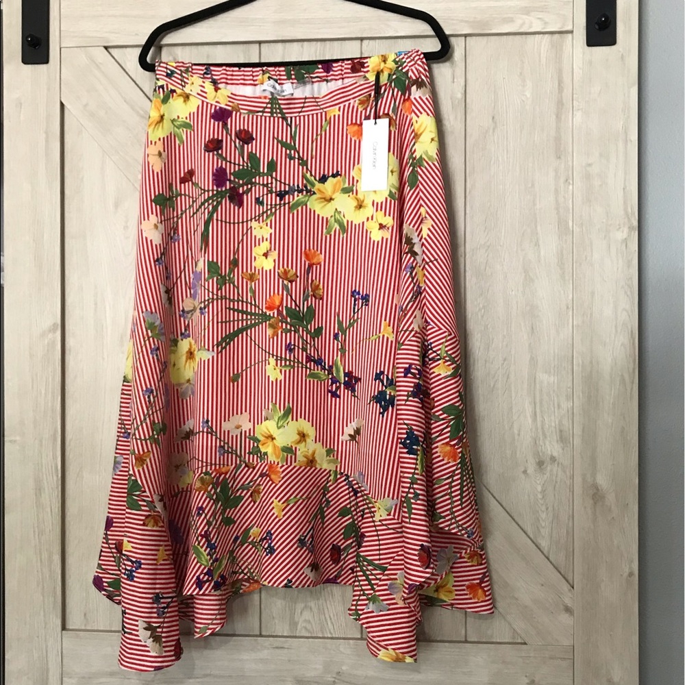 Calvin Klein ruffled skirt